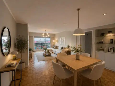 Dpto. 3 amb. en venta piso alto Avda. Libertador