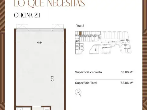 Martin Fierro 3600, Piso 2