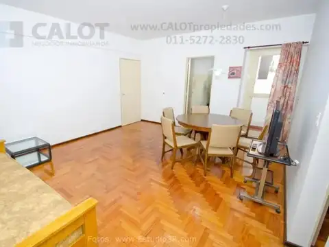 Departamento 2 ambientes con 1 baño