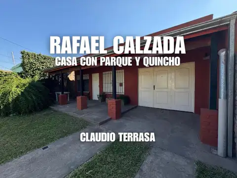 CASA EN VENTA EN RAFAEL CALZADA