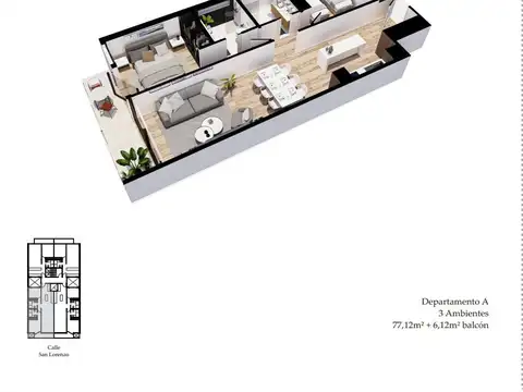 Departamento en Venta en Mar del Plata, Partido de General Pueyrredón