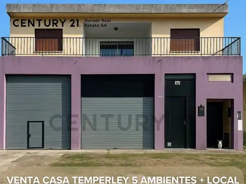 VENTA CASA TEMPERLEY 5 AMBIENTES
