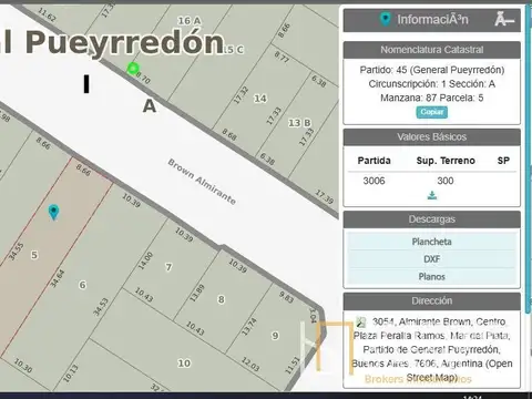 Terreno en Venta en Mar del Plata, USD 199.900