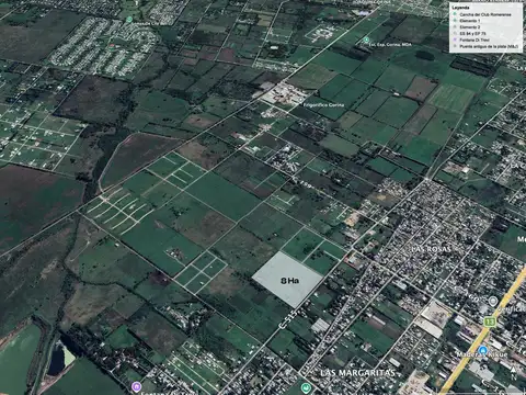 Terreno en Venta 291  mts Fondo