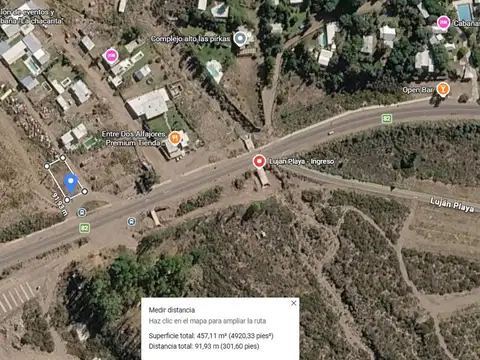 Excelente lote Lujan de Cuyo! Ruta 82 Panamericana