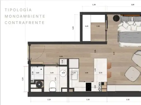 Departamento en Venta Apto profesional