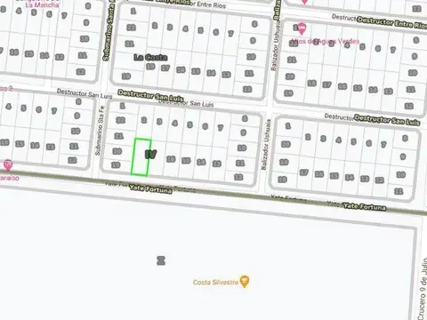 Terreno en Venta de 539,0 m2