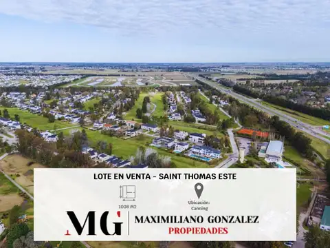 Lote venta Saint Thomas Este 