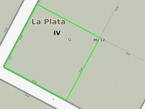 Terreno en Venta en Manuel B Gonnet, USD 89.000
