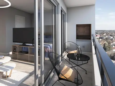 Venta Departamento 2 Ambientes, balcón con parrilla y amenities en Caballito