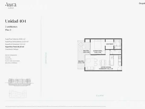 Departamento - Nuñez