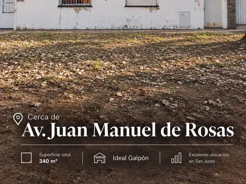 VENTA LOTE EN SAN JUSTO