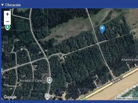 Terreno en venta  en Costa Bonita, Rocha