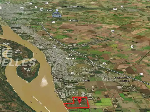 Venta Terreno en Puerto Gral San Martin sobre el río Paraná