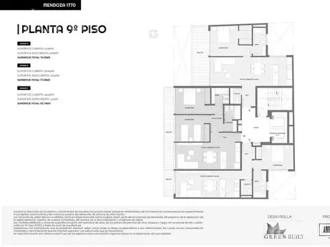 Mendoza y 11 de septiembre - Unidad 9C