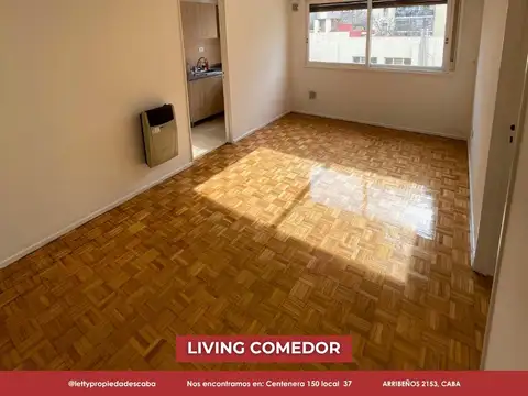 Departamento 2 ambientes con 1 baño