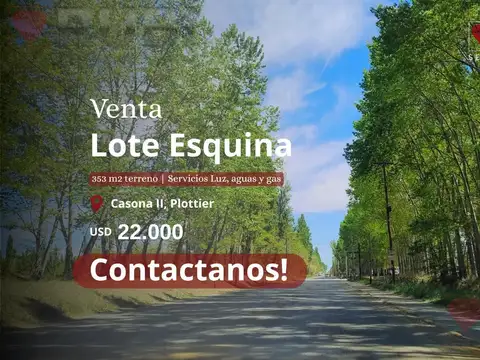 Vendo Lote Casona II