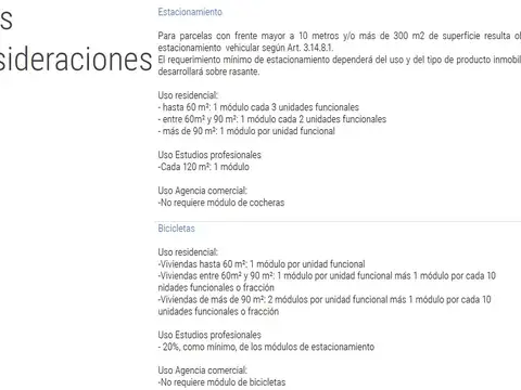 Terreno en Venta 8  mts Frente