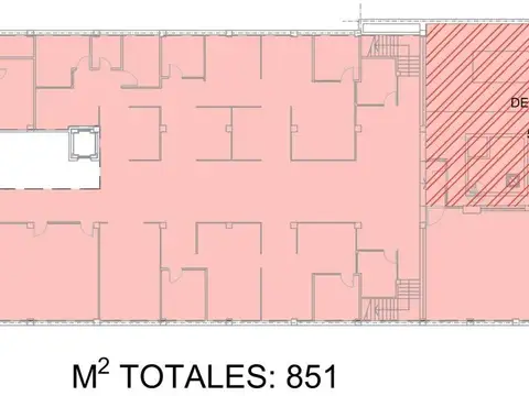 851 M2 - OFICINAS CORPORATIVAS-  BAJO BELGRANO