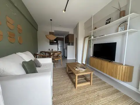 Venta 2 Ambientes (se vende sin muebles) a Estrenar, verde y luz - 45m Divino - Amenities - Saavedra