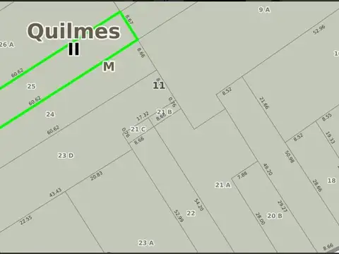 VENTA LOTE 524 M2 EN BERNAL