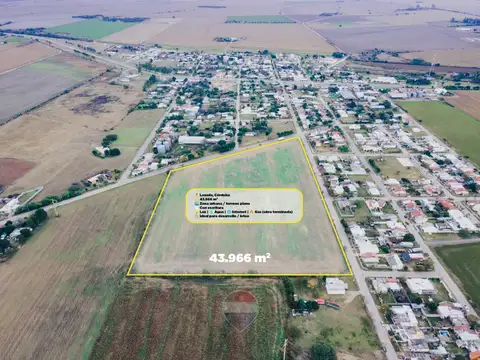 Terreno en Venta de 43966,0 m2