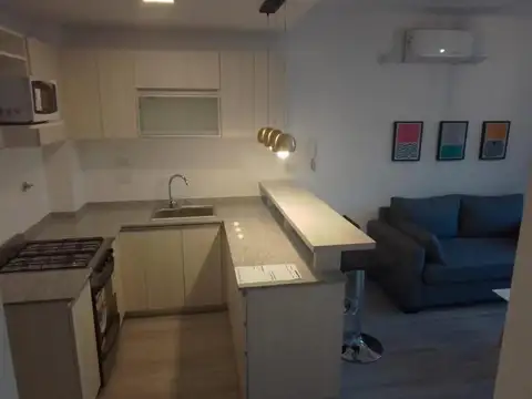 Departamento 2 ambientes con 2 baños