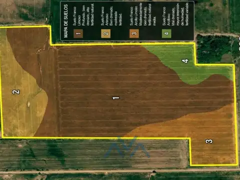 Campo Agrícola 180 Has. I y II, Zona Nucleo, Theobald, Santa Fé, Argentina