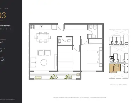 DEPARTAMENTO 3 AMB 30% Y CUOTAS