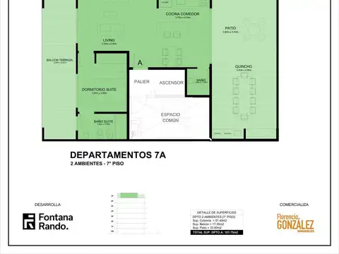 Departamento en Venta en Mataderos, USD 273.000