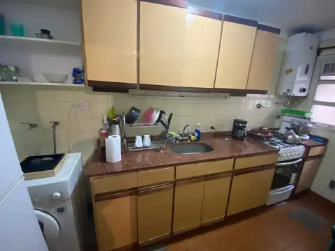 Departamento 2 ambientes con 1 baño