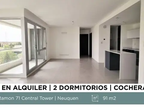 ALQUILER DEPARTAMENTO 2 DORMITORIOS. CENTRAL TOWER