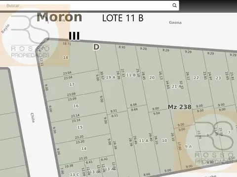 Terreno en Venta en Villa Sarmiento, USD 160.000
