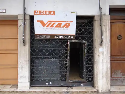 Local en Alquiler 23m2 Cub. excelente ubicación - Villa Martelli