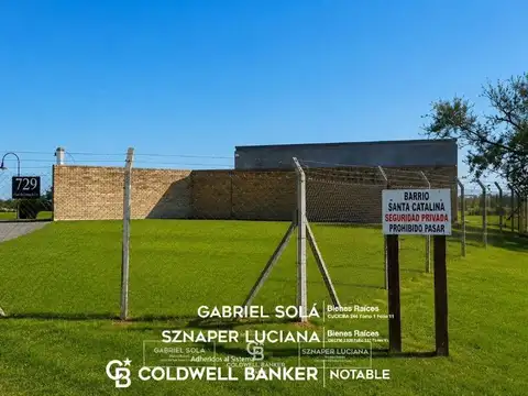 Venta | Lote de 2.000 m² en Santa Catalina, Mercedes
