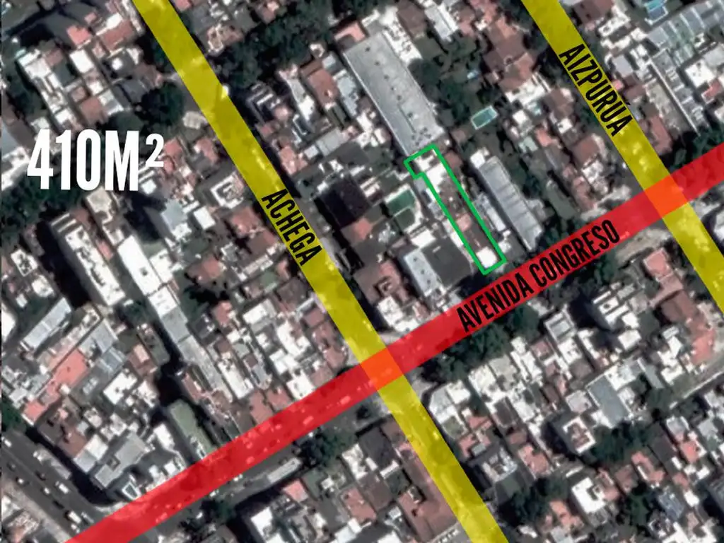 Avenida Congreso e/ Achega y Aizpurua