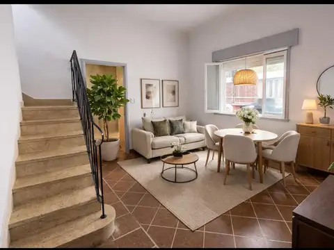 Depto Tipo Casa 3 ambientes con 2 baños