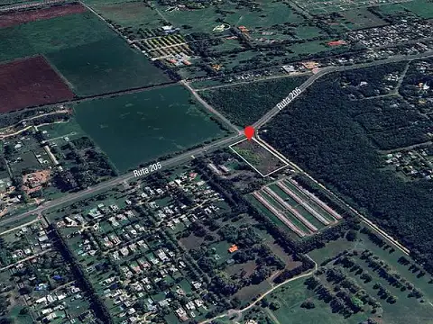 Excelente fracción de terreno de 15.200m2 sobre Ruta 205 - Cañuelas