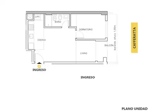 Departamento en Venta en Luis Agote, Rosario