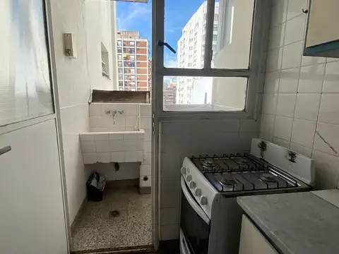 Departamento 2 ambientes con 1 baño