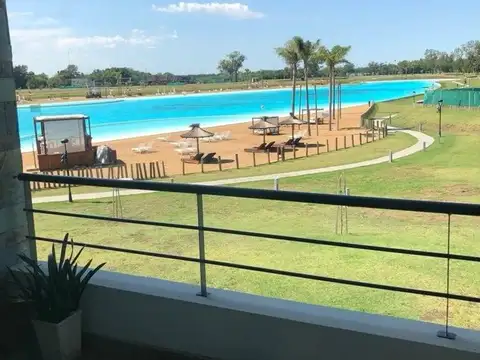 Departamento en venta en Lagoon con parrilla