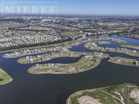 Lote al Agua en el barrio Los Puentes, Nordelta.