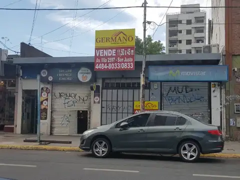 Excelente lote y 3 locales a 50 mts. de Plaza San Justo