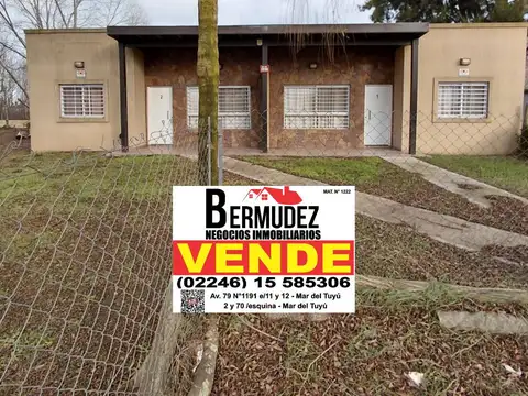 Venta 2 Chalet 3 Ambientes En Block Al Frente Calle 79 Entre 14 Y 15 Mar Del Tuyu