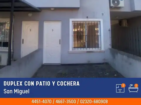 Departamento en Alquiler en San Miguel, Partido de San Miguel