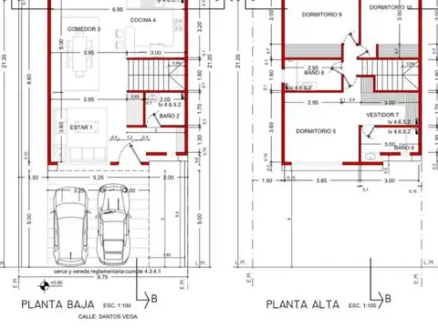 Casa en Venta con 2 cocheras