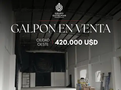 Galpón en venta de 700m2 ubicado en San Lorenzo Chico