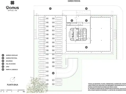 Oficina Premium a la venta en Domus Office 148 con 5 cocheras, en Martínez.