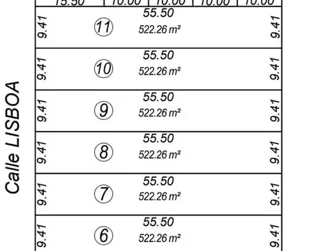 GUEMES Y LISBOA - SAN JERÓNIMO SUD