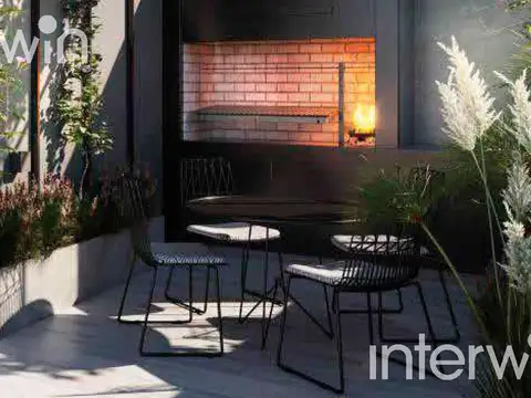 Departamento 2 ambientes con 1 baño